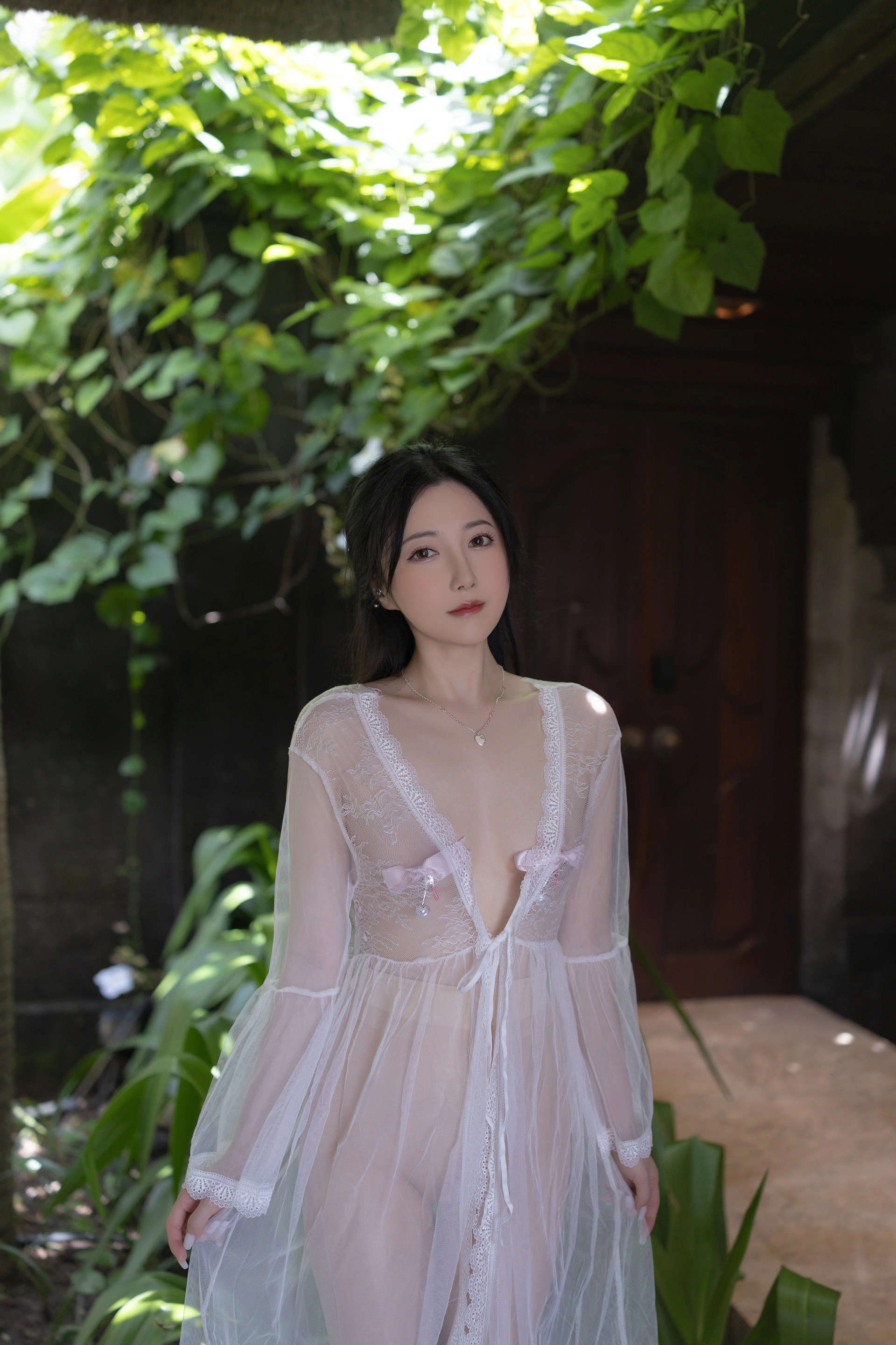 鱼子酱Fish（私拍）- NO.223 《夕颜》写真 1